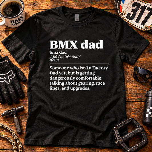 BMX Dad Definition Tee – Almost Factory Men's / Unisex