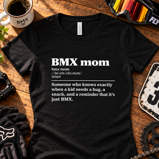 BMX Mom Definition Tee – Just BMX Women's